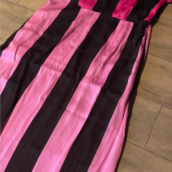 CHRISTOPHER JOHN ROGERS SATIN MAXI DRESS 6 - Picture 7 of 9